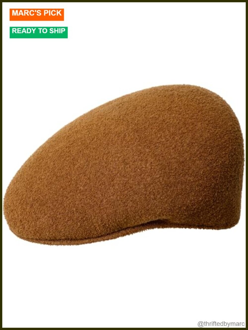 Kangol Bermuda 504 Ivy Cap XL Deep Plum Wool Blend